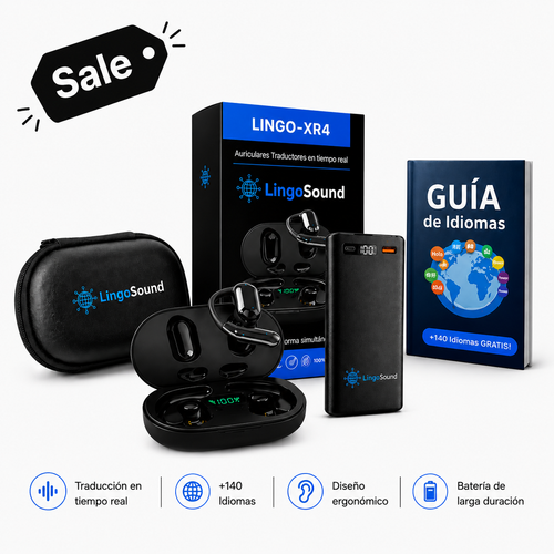Pack VIaje LingoSound ( XR4 + Accesorios )
