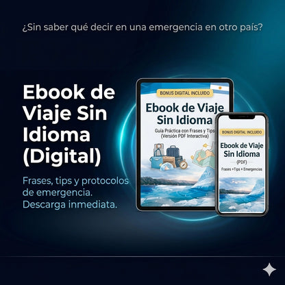 Pack Viajero 5 en 1 con Auricular Traductor Gratis